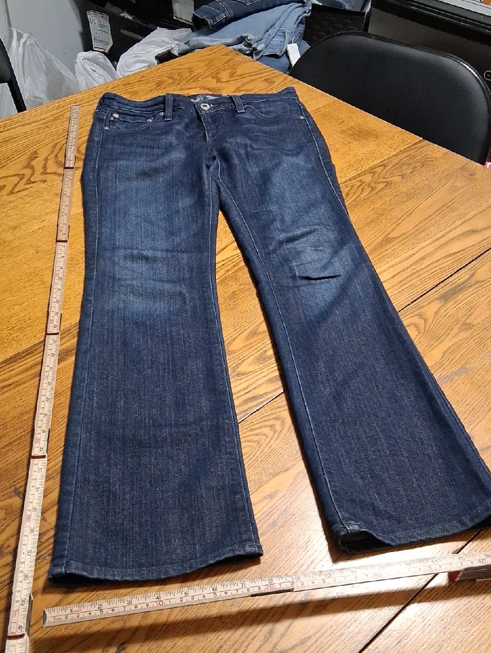 AG ADRIANO GOLDSCHMIED Jeans Womens 26 BLUE ANGELINA PETITE Bootcut Denim Flare